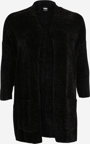 Urban Classics Strickjacke in Schwarz: predná strana