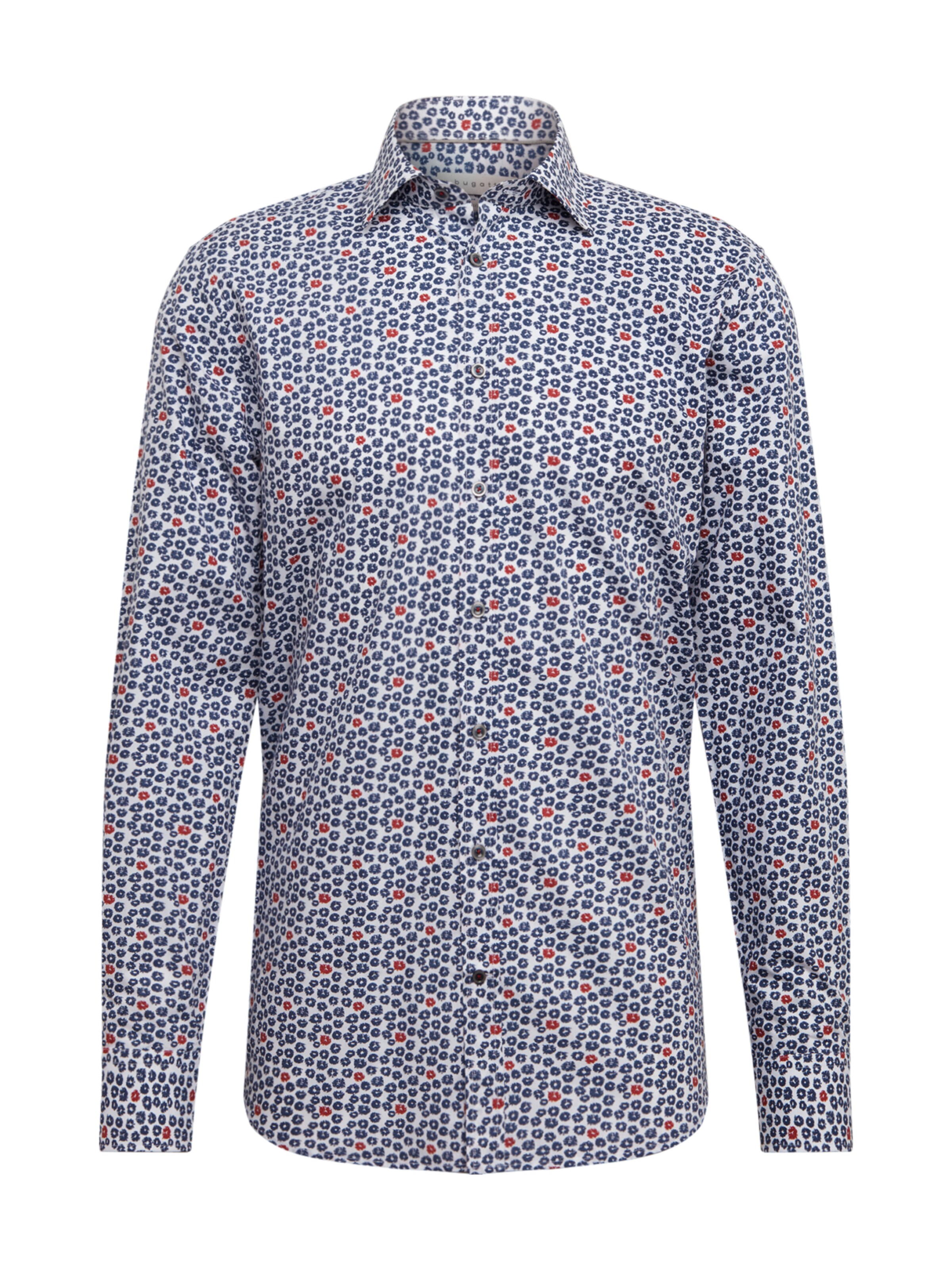 bugatti - Zakelijk overhemd in de kleur Marine