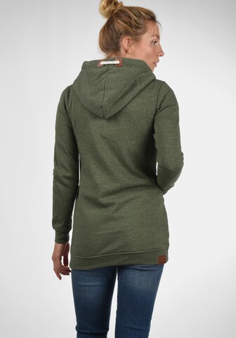 DESIRES Zip-Up Hoodie 'Vicky Straight-Zip' in Green