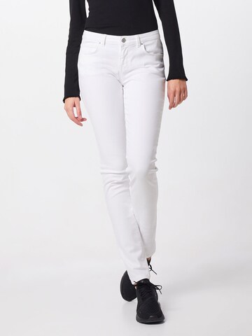 LTB Skinny Jeans in Wit: voorkant