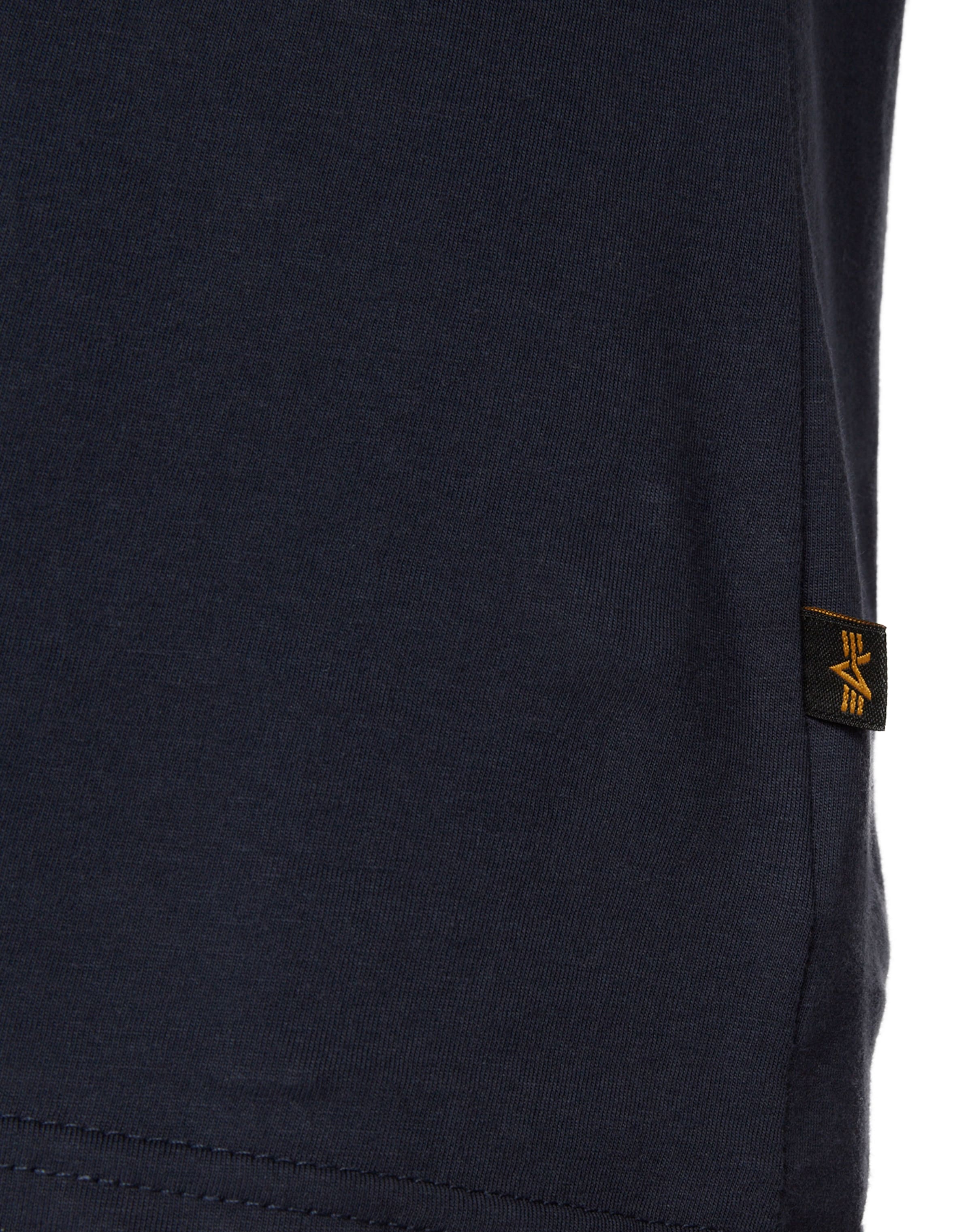 ALPHA INDUSTRIES Μπλουζάκι σε μπλε