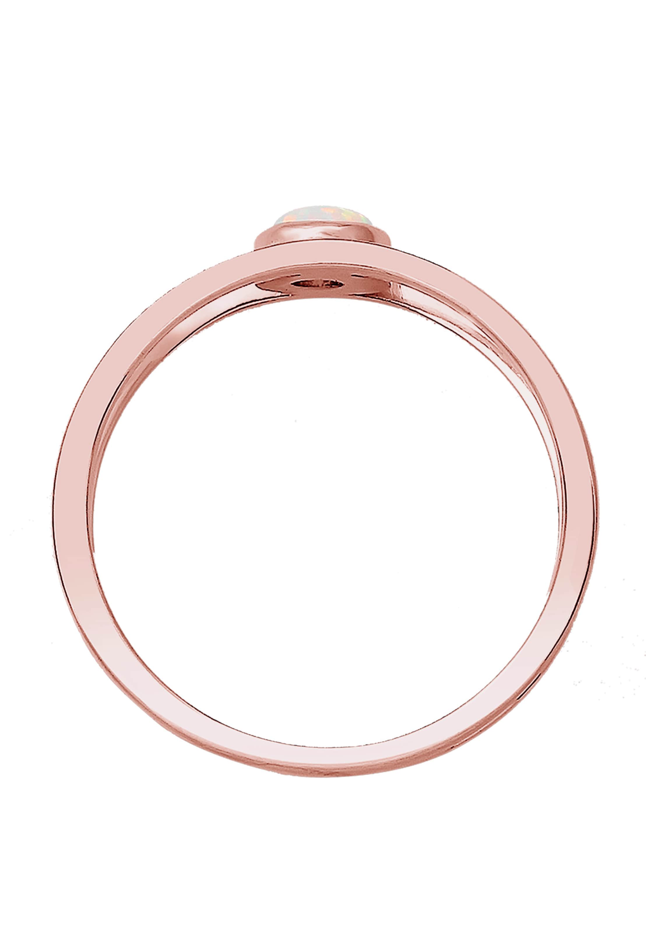 ELLI Ring 'Opal' in Goud