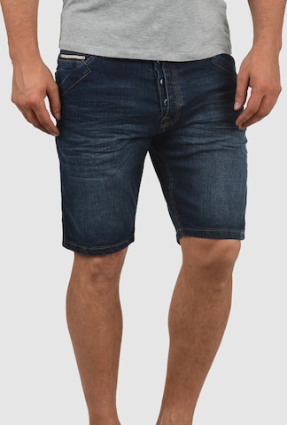 INDICODE JEANS Regular Shorts 'Alessio' in Blau: predná strana