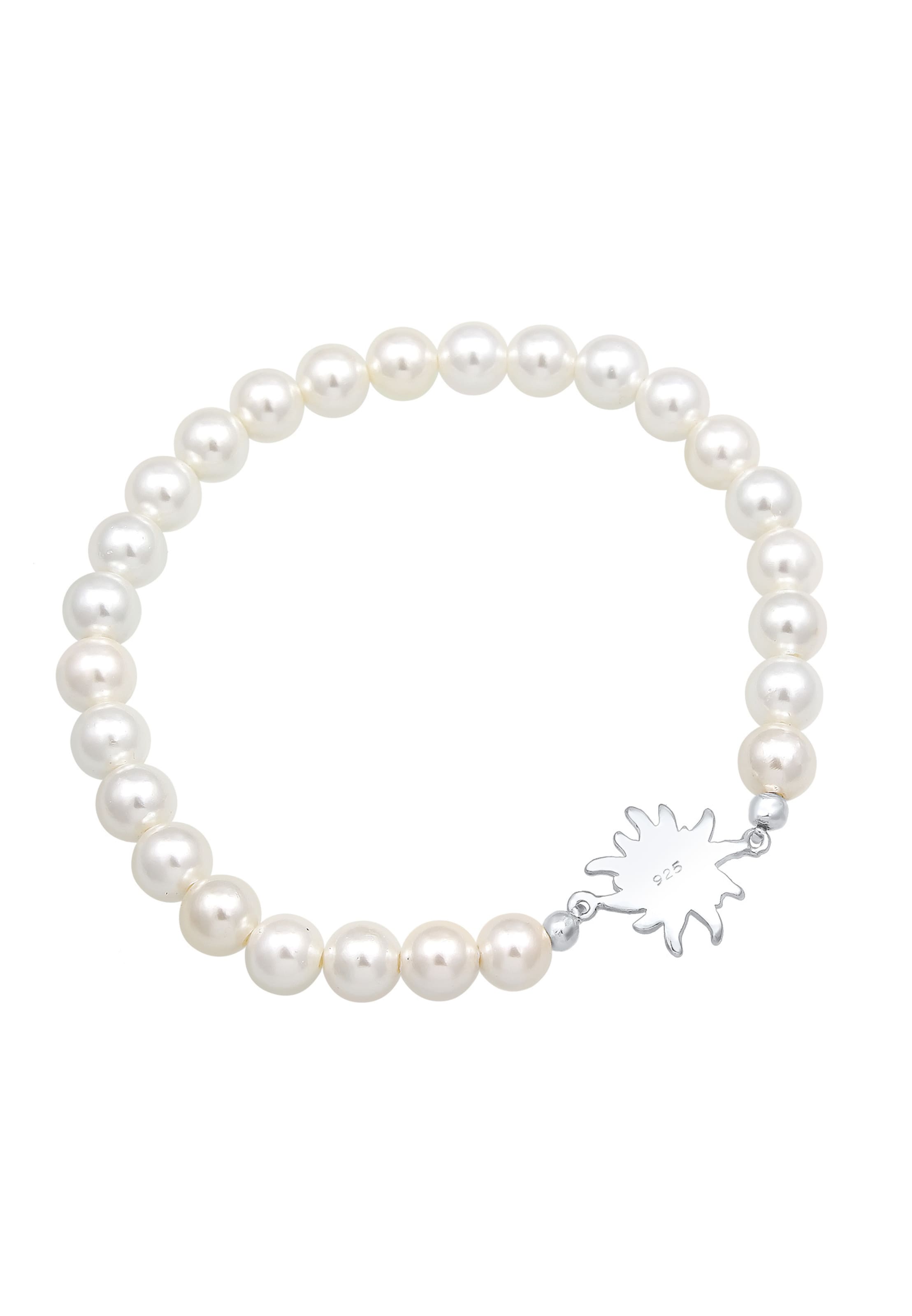 Bracelet 'Edelweiss' ELLI en blanc