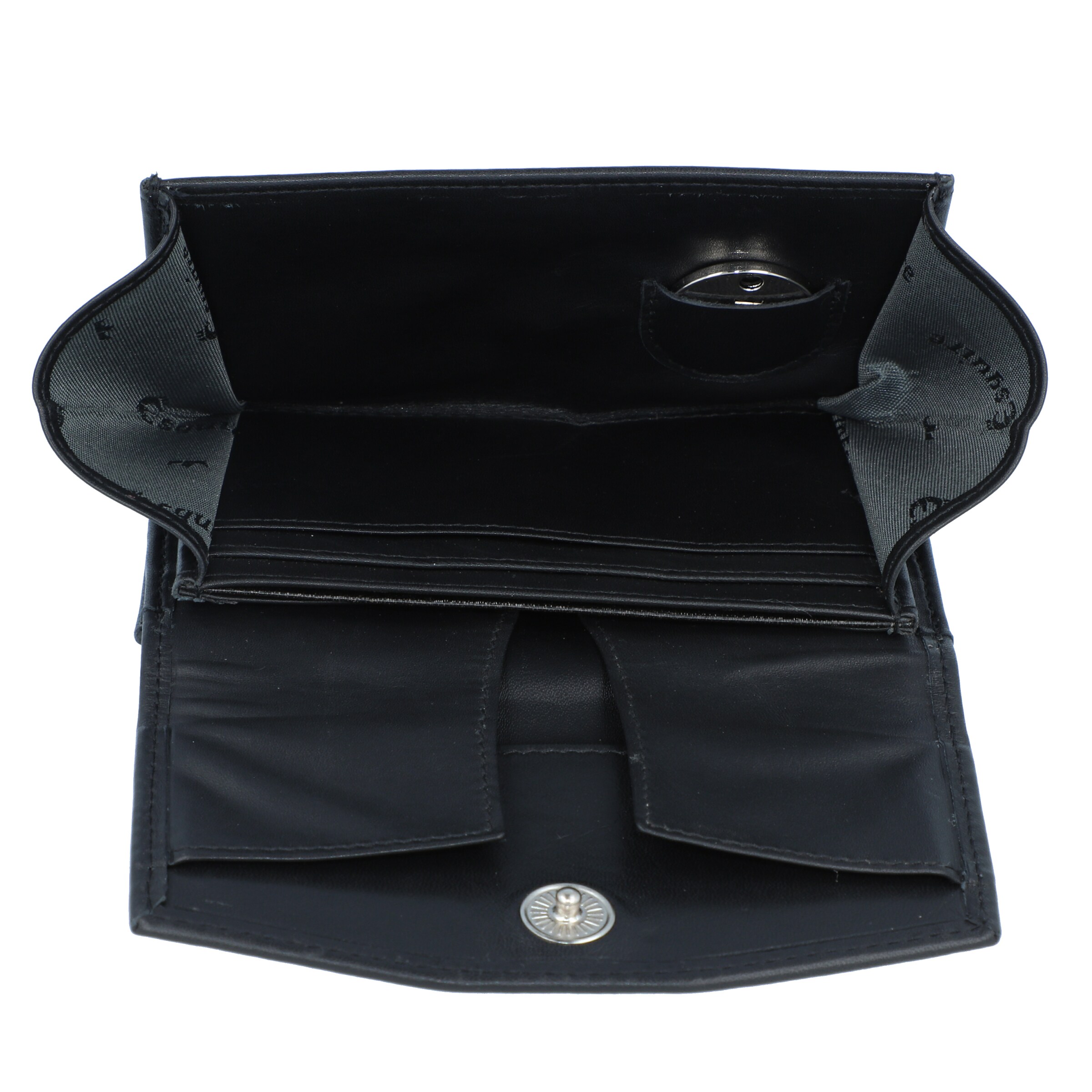 Esquire Wallet 'New Silk' in Black