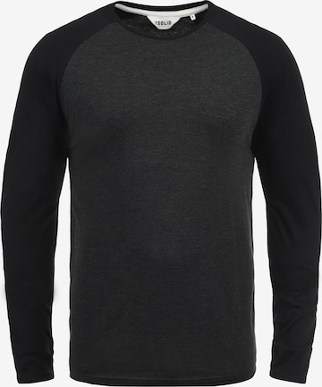 !Solid Sweatshirt 'Bastien' in Grey: front