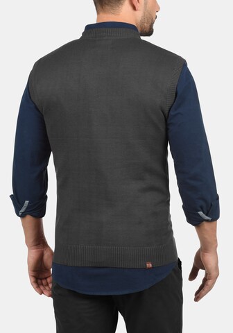 BLEND V-Ausschnitt-Pullover 'Larsson' in Grau