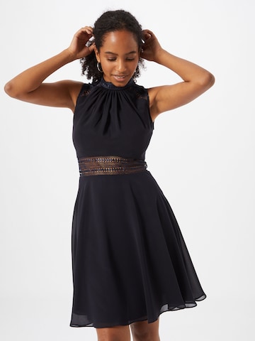 Robe Vera Mont en noir : devant