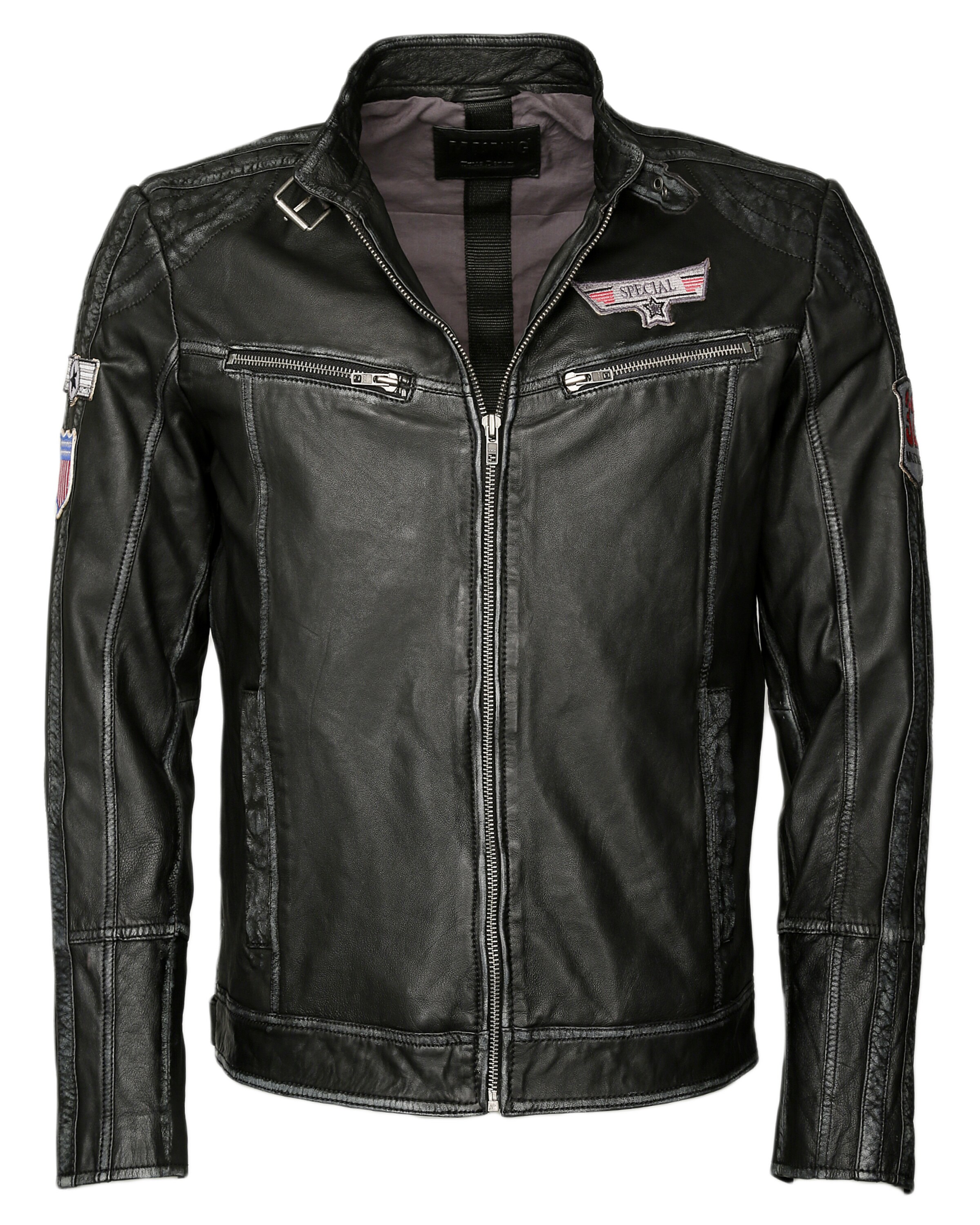 MUSTANG Between-season jacket 'Uwe' in Black, Item view