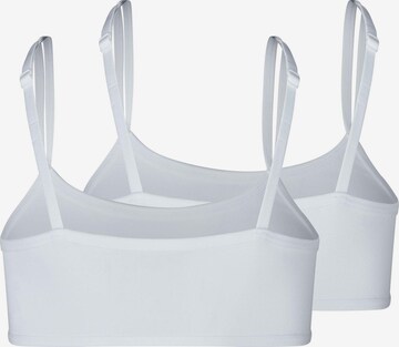 Skiny - Bustier Sujetador en blanco