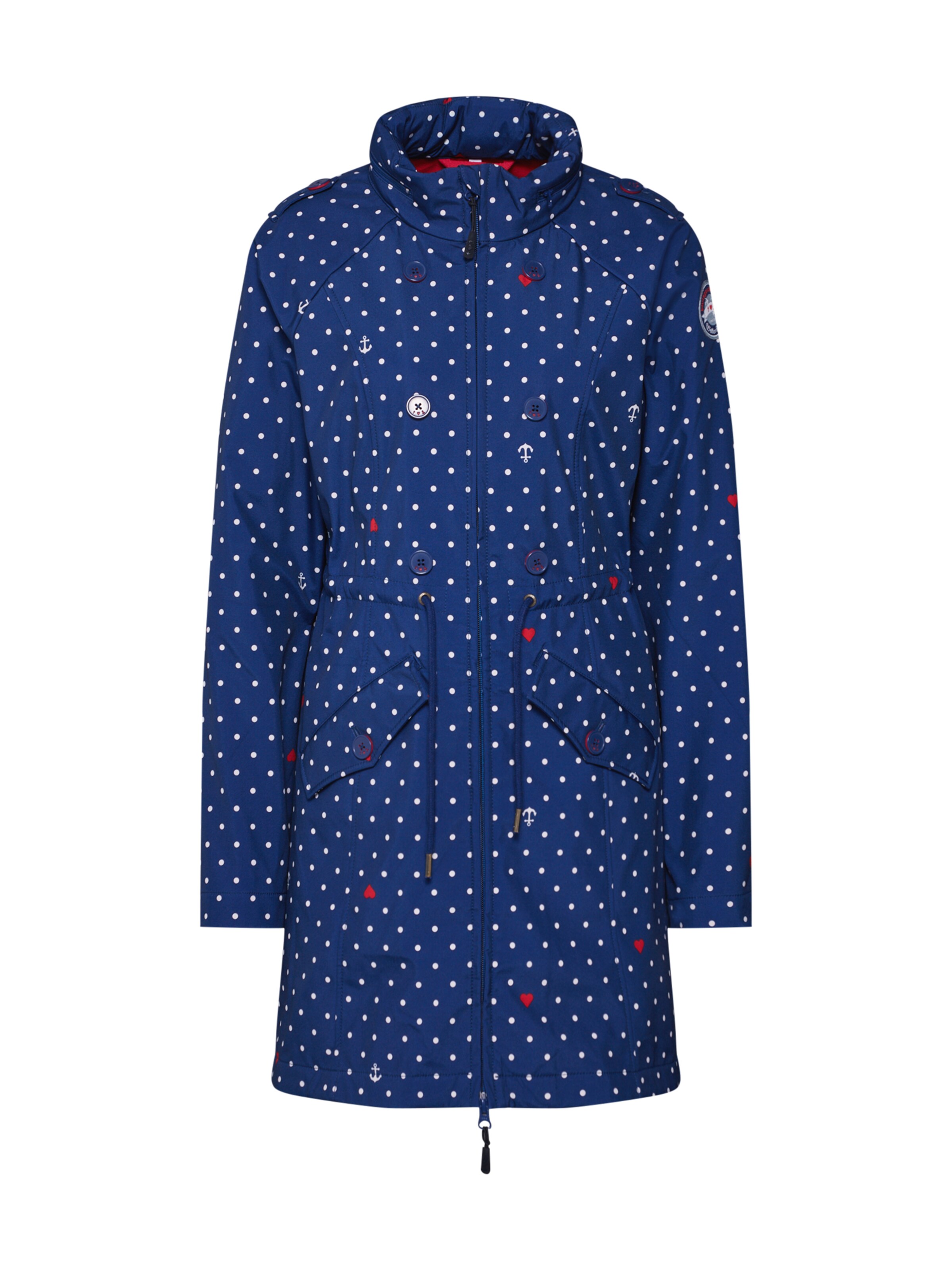 Blutsgeschwister - Mantel 'swallowtail promenade ' in navy