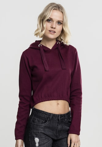 Sweat-shirt Urban Classics en violet : devant