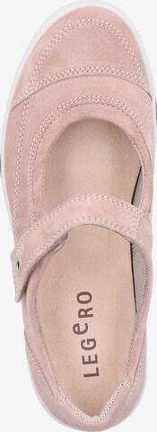 Legero Ballet Flats with Strap in Pink