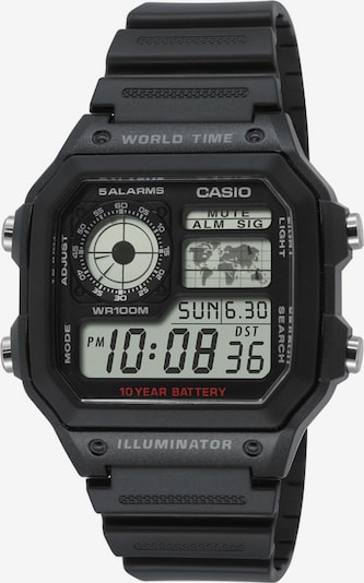 CASIO Digitaluhr in schwarz, Produktansicht