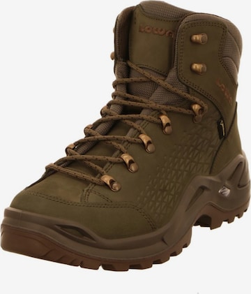 LOWA Boots 'RENEGADE GTX MID SP' in Groen: voorkant