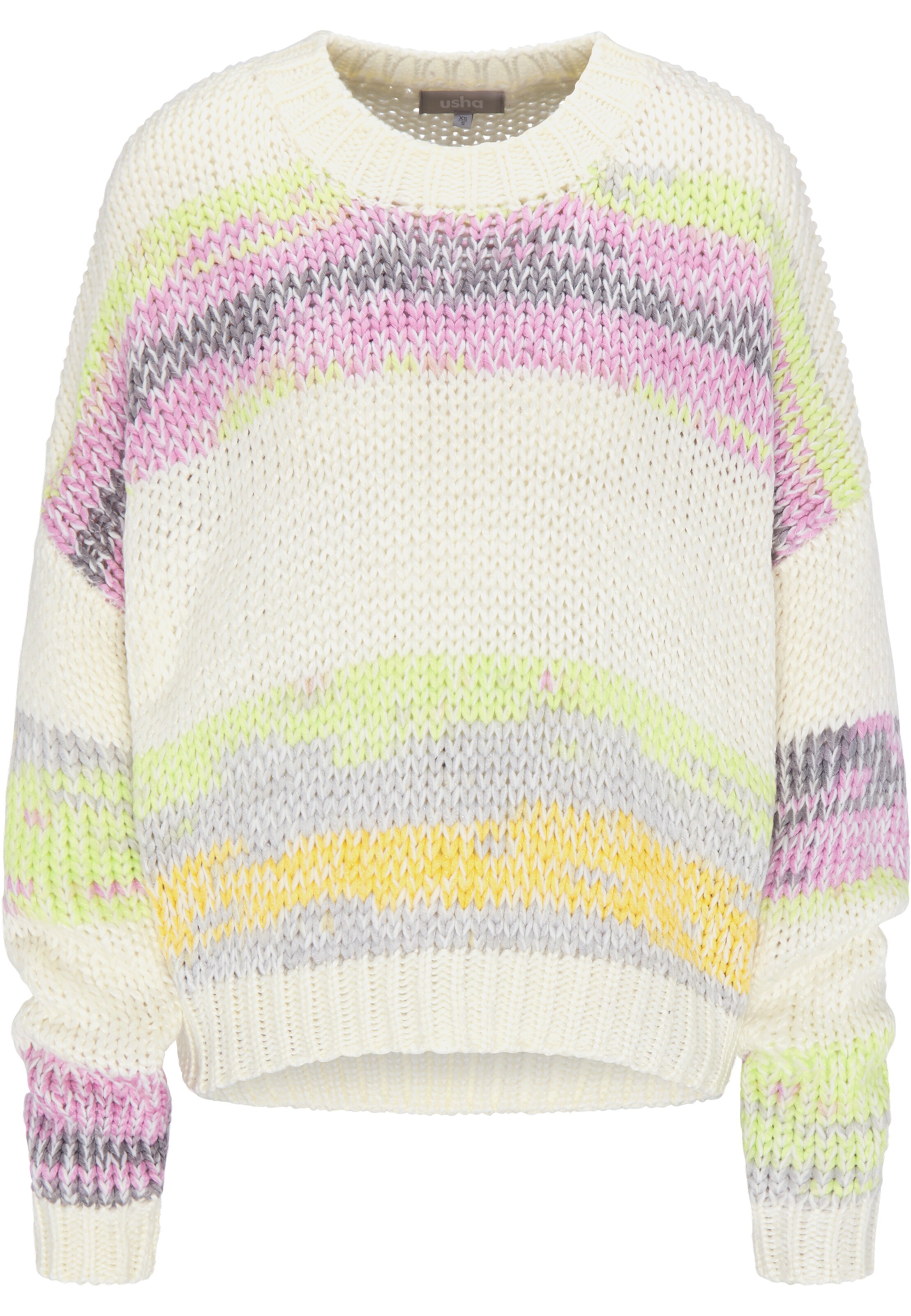 Usha - Oversized trui in de kleur Gemengde kleuren