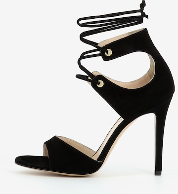 EVITA Strap Sandals in Black