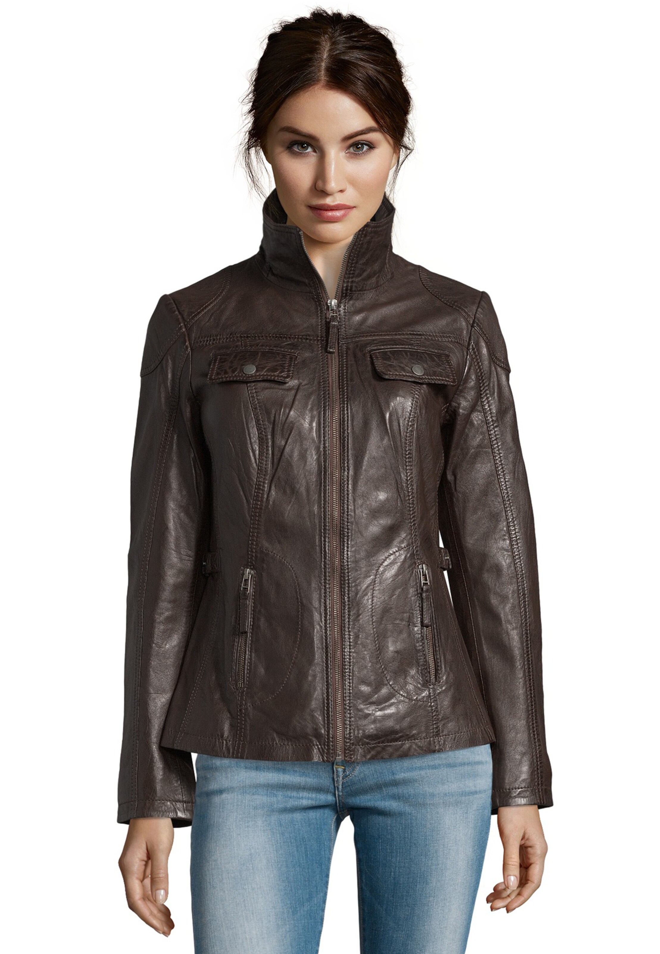 7ELEVEN Between-Season Jacket in Brown: front