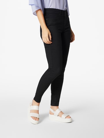 Skinny Jeans 'Sophie' de la OBJECT pe negru