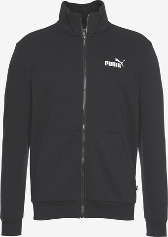 PUMA Sportsweatvest 'Track' in Zwart