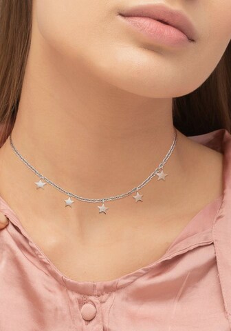AMOR Necklace 'Sterne' in Silver