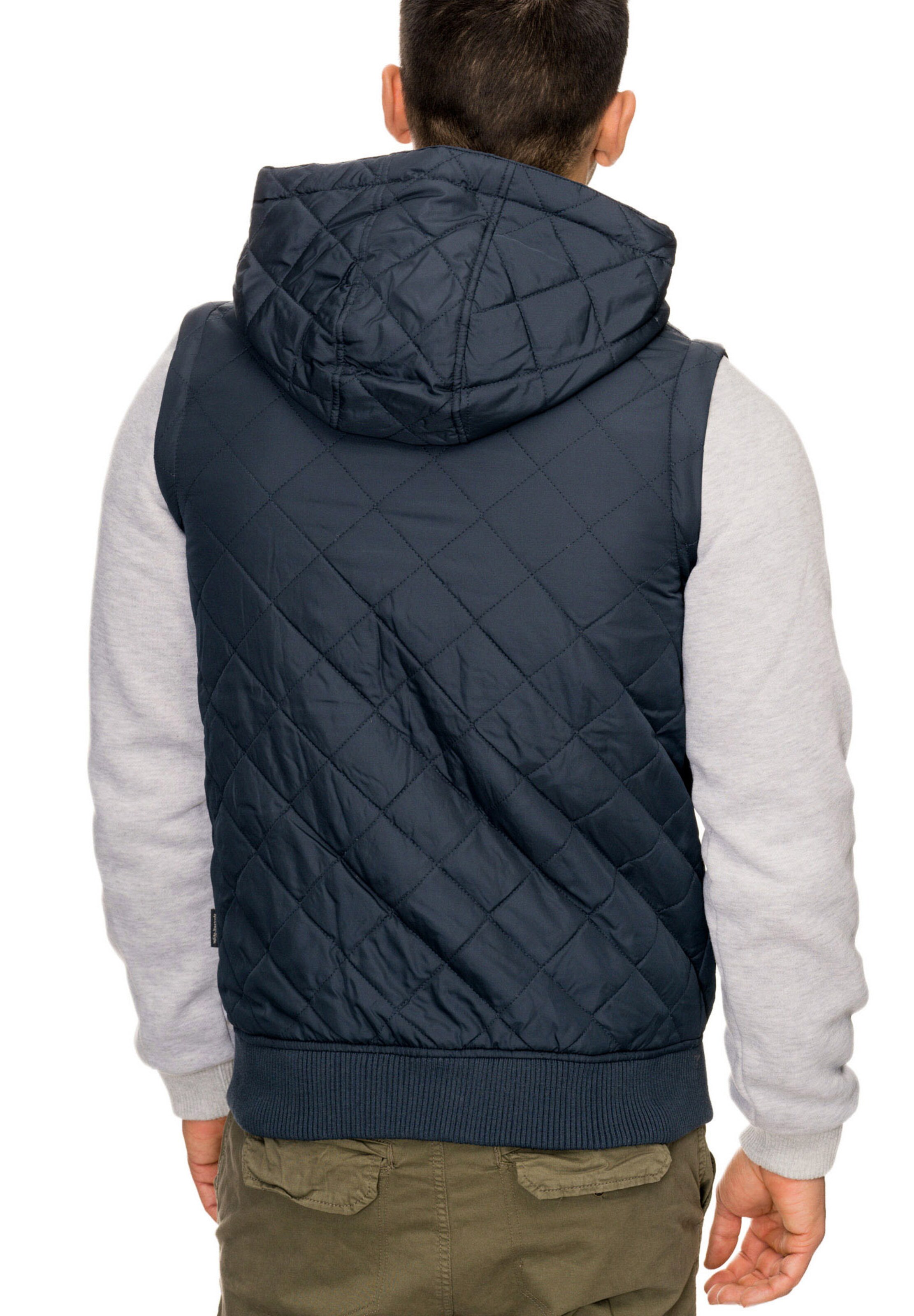 INDICODE JEANS Tussenjas 'Harry' in Blauw