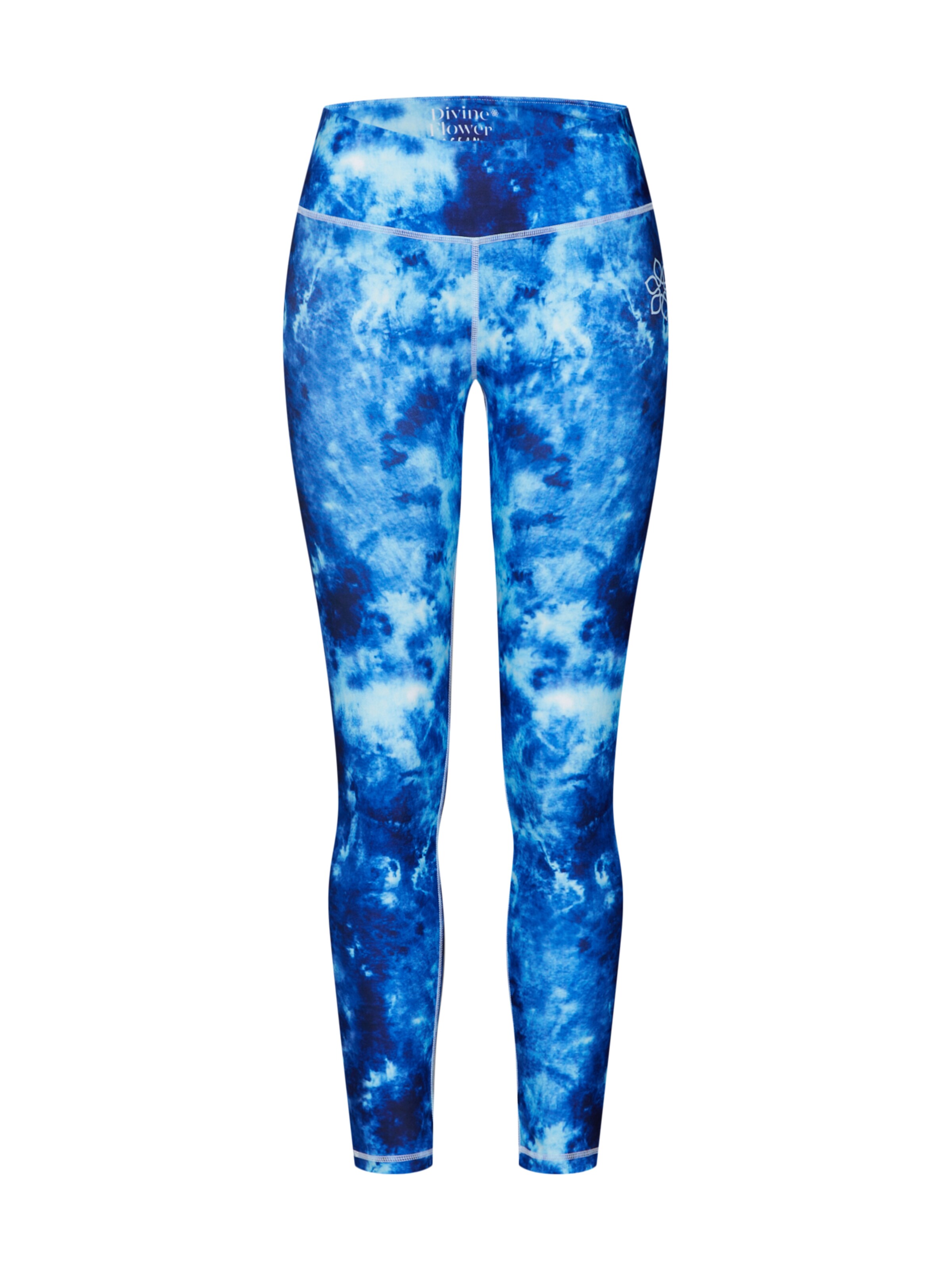 Divine Flower - Sportbroek 'Lilaia' in de kleur Blauw