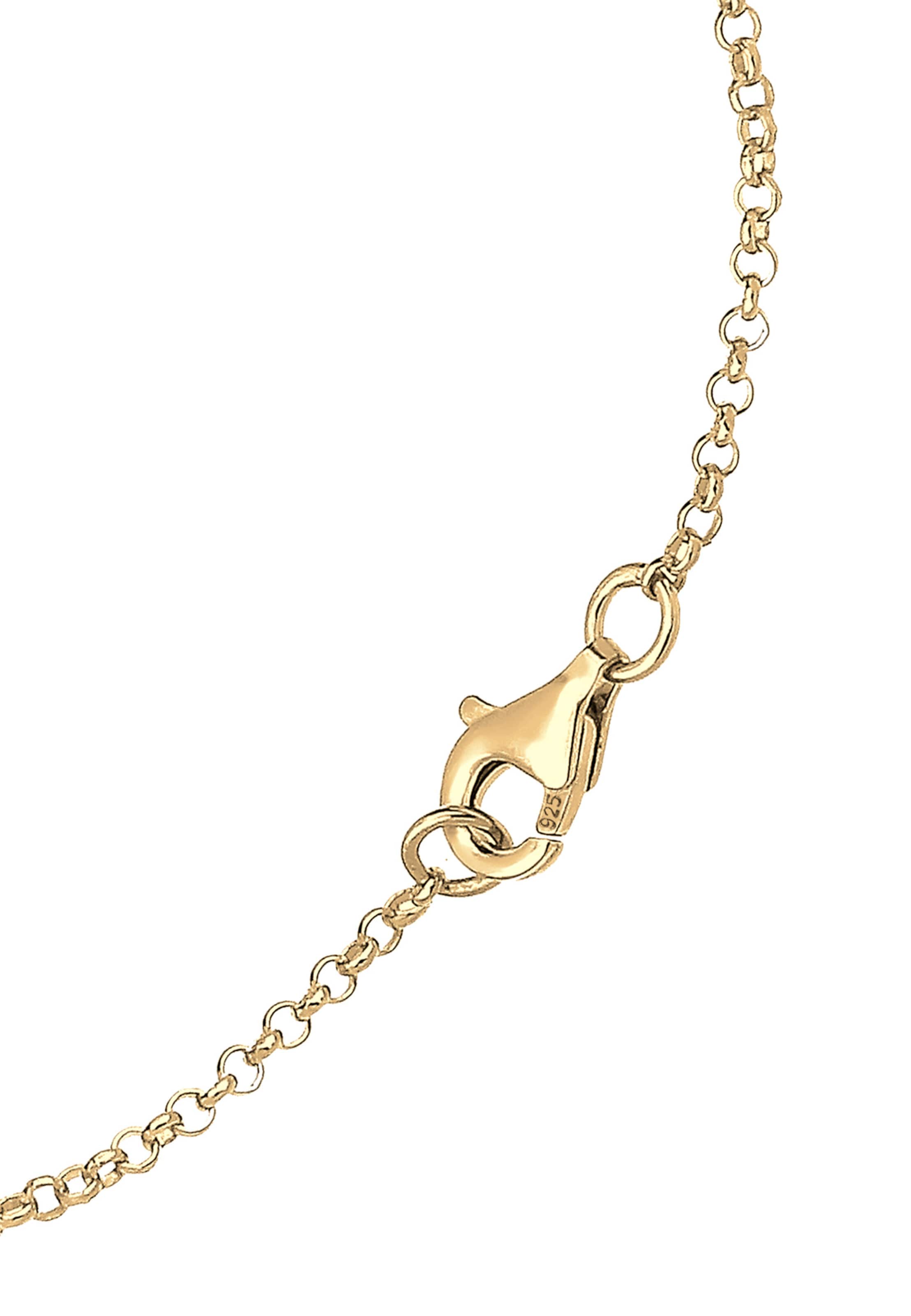 ELLI Bracelet 'Funkelnde Steine' in Gold