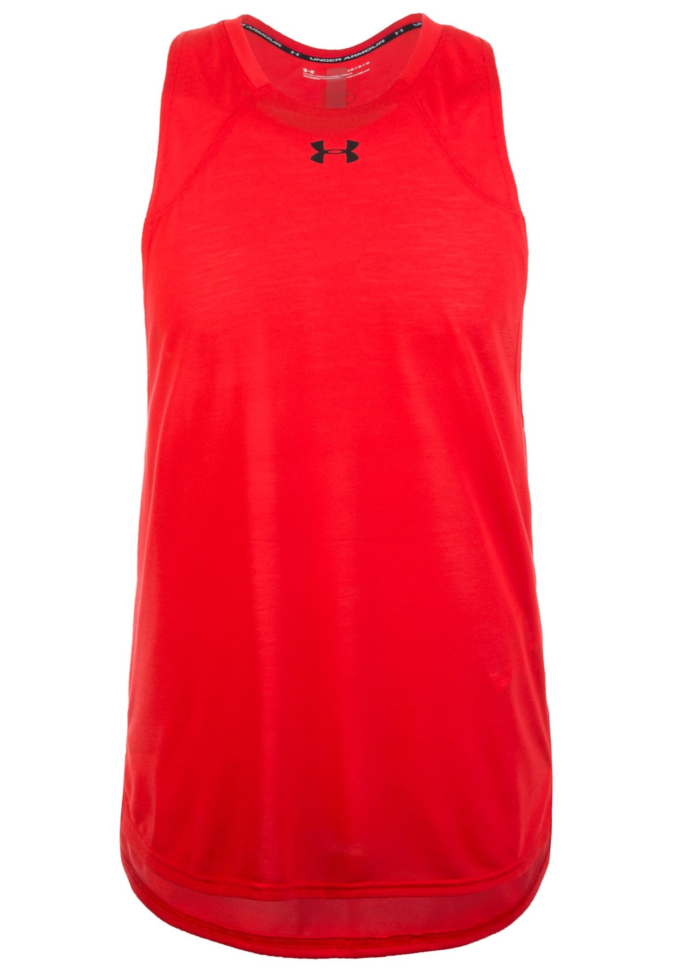 UNDER ARMOUR - Functioneel shirt in de kleur Rood