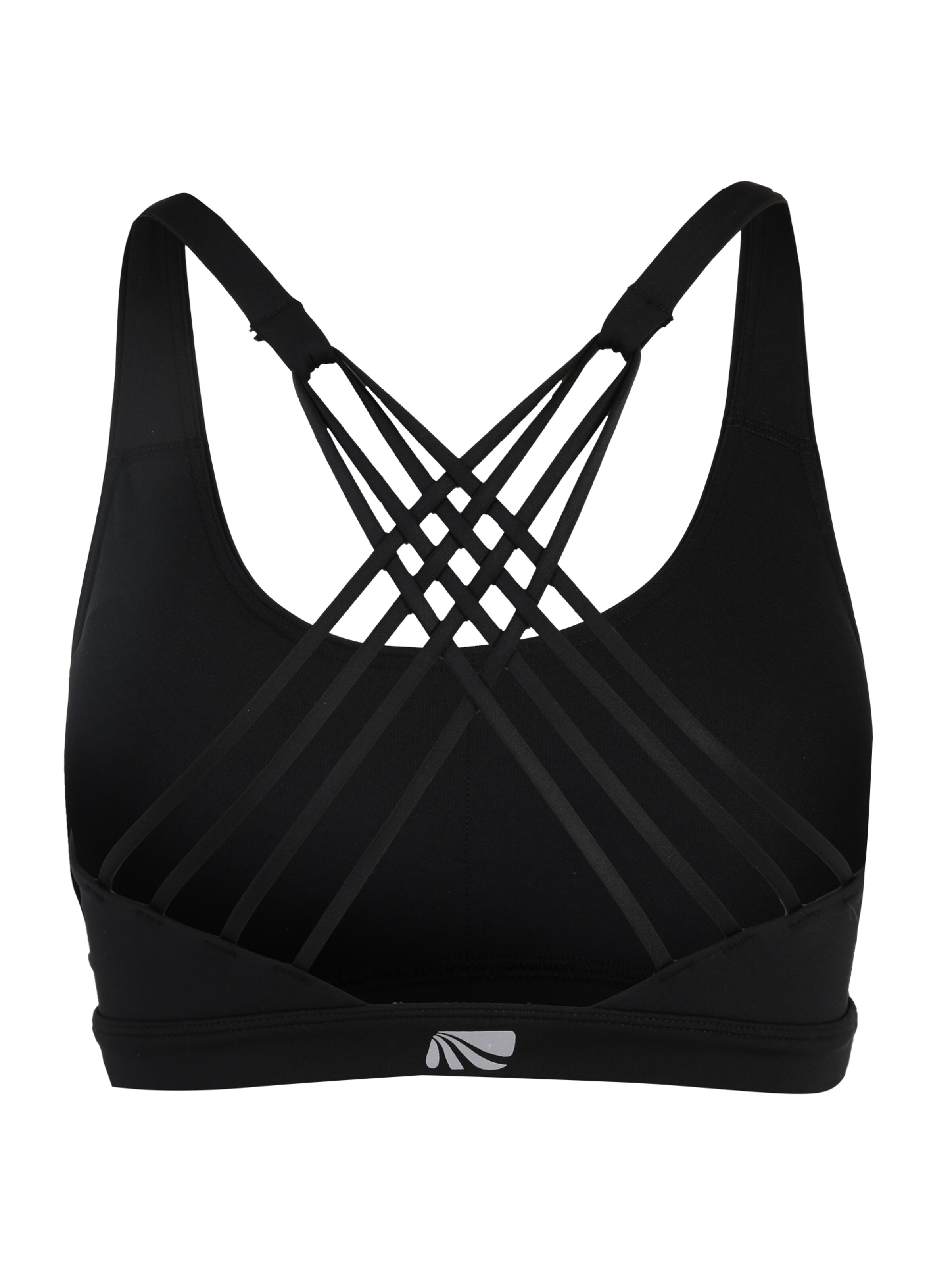 Bustier Soutien-gorge de sport 'CHRISTINE' Marika en noir : derrière