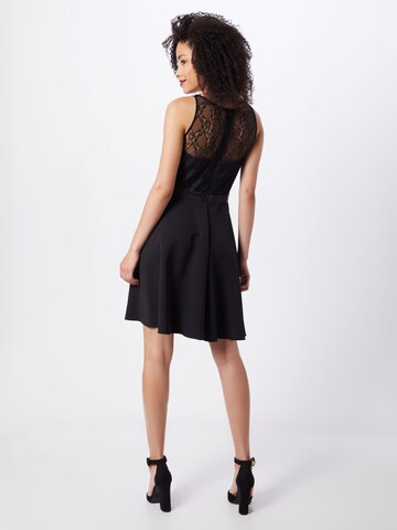 VM Vera Mont Cocktail Dress in Black: back