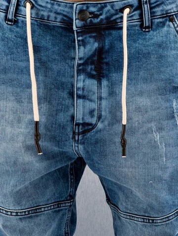 Just Rhyse Tapered Jeans in Blau