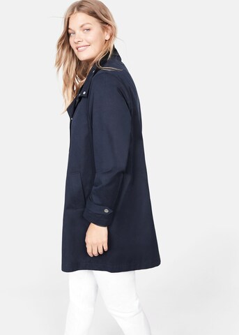 Manteau mi-saison MANGO en bleu