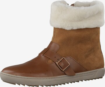 BIRKENSTOCK Boots 'Stirling' in Bruin: voorkant