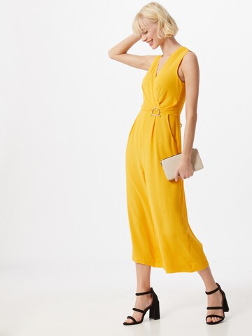 Tuta jumpsuit di COMMA in giallo