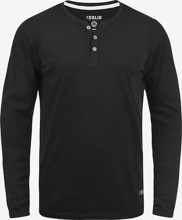 !Solid Shirt 'Volko' in Black: front