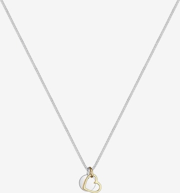 ELLI Ketting 'Herz, Kreis, Multipendants' in Goud