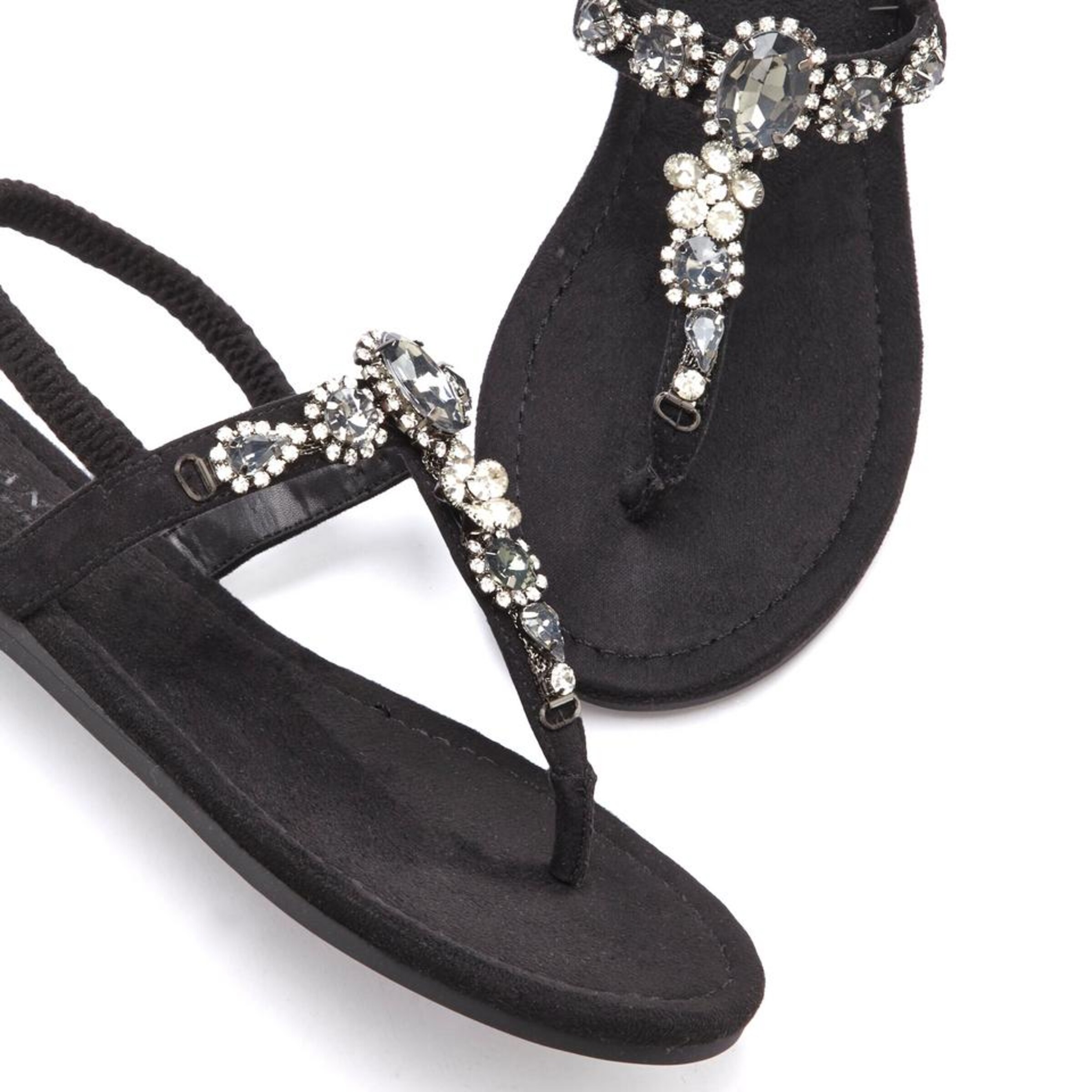 LASCANA T-bar sandals in Black