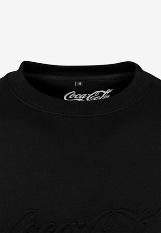 Mister Tee Sweatshirt 'Coca Cola' in Black