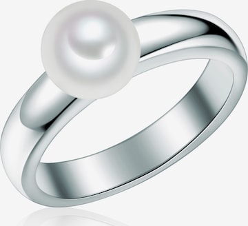 Valero Pearls Ring in Silver: front