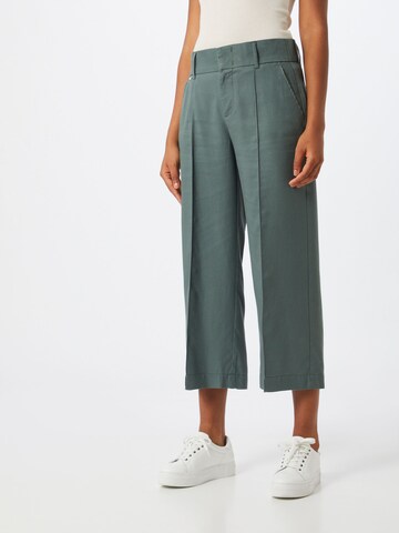 STREET ONE Loosefit Pantalon 'Emee' in Groen: voorkant