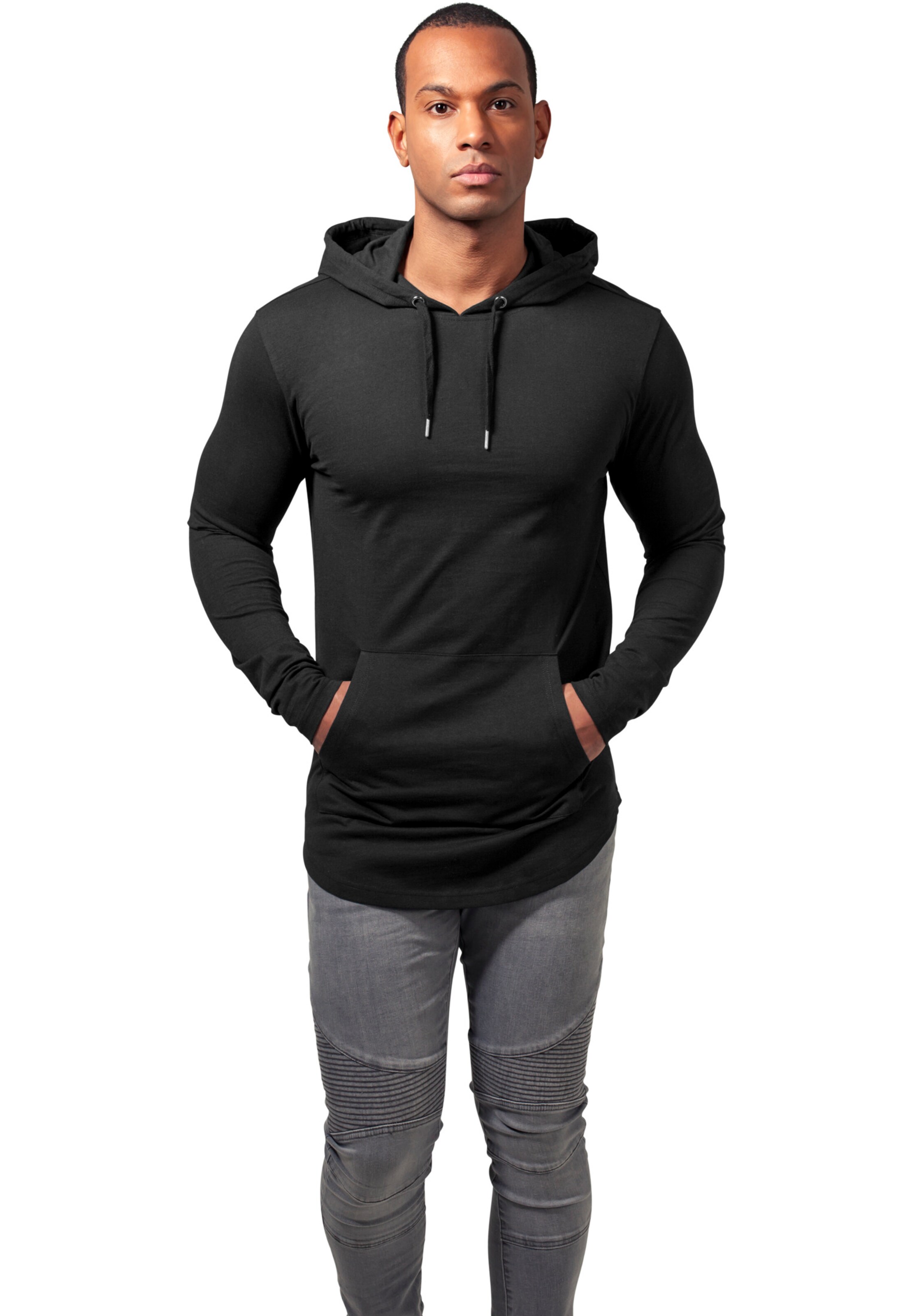 Urban Classics Mikina - Čierna: predná strana