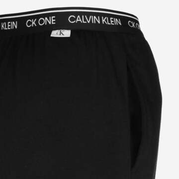 Calvin Klein Underwear تابيرد سروال البيجاما بلون أسود