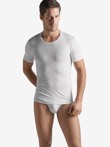 Maillot de corps ' Cotton Superior ' Hanro en blanc : devant