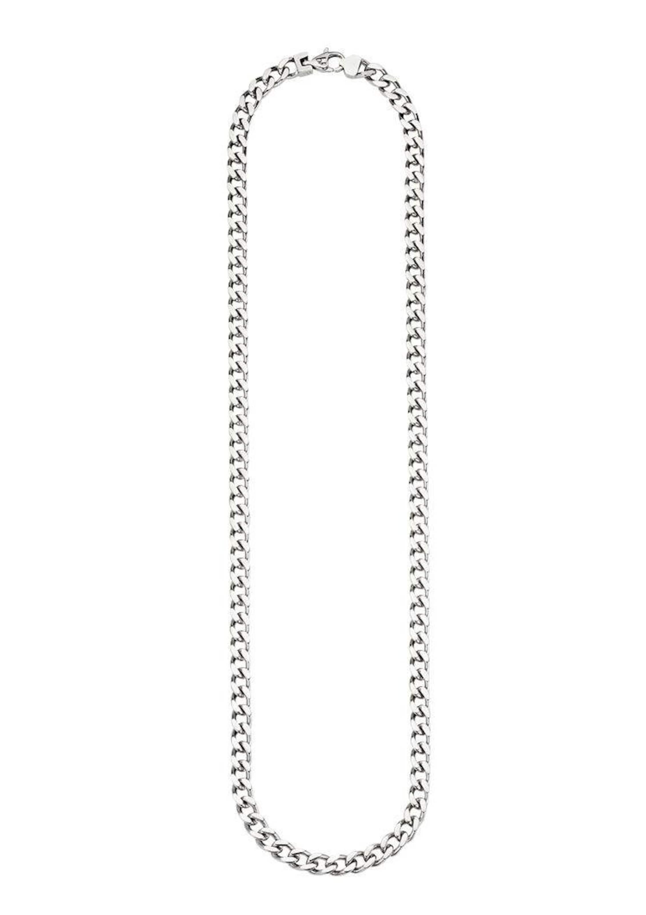 Bruno Banani Necklace 'B0028N/20/00/55' in Silver: front