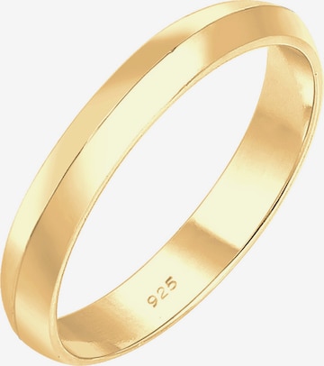 ELLI Ring 'Bandring' in Gold: front