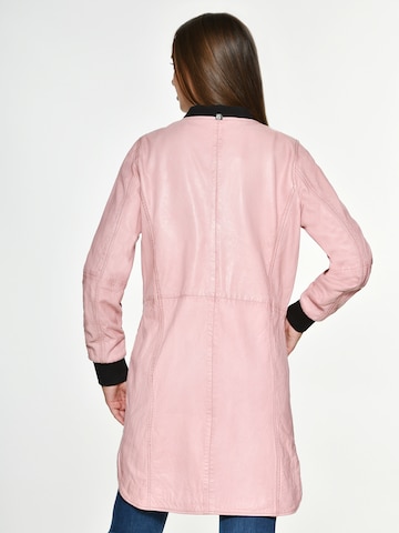 Manteau mi-saison 'Louisiana' Maze en rose