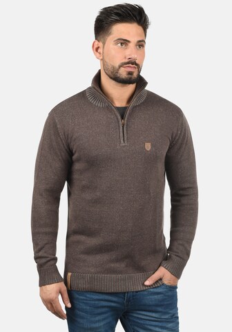 Pullover 'Nathen' di INDICODE JEANS in marrone: frontale