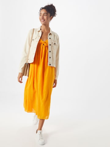 TOM TAILOR DENIM Kleid in Orange