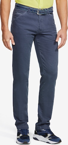 Meyer Hosen Chino Pants 'Chicago' in Blue: front